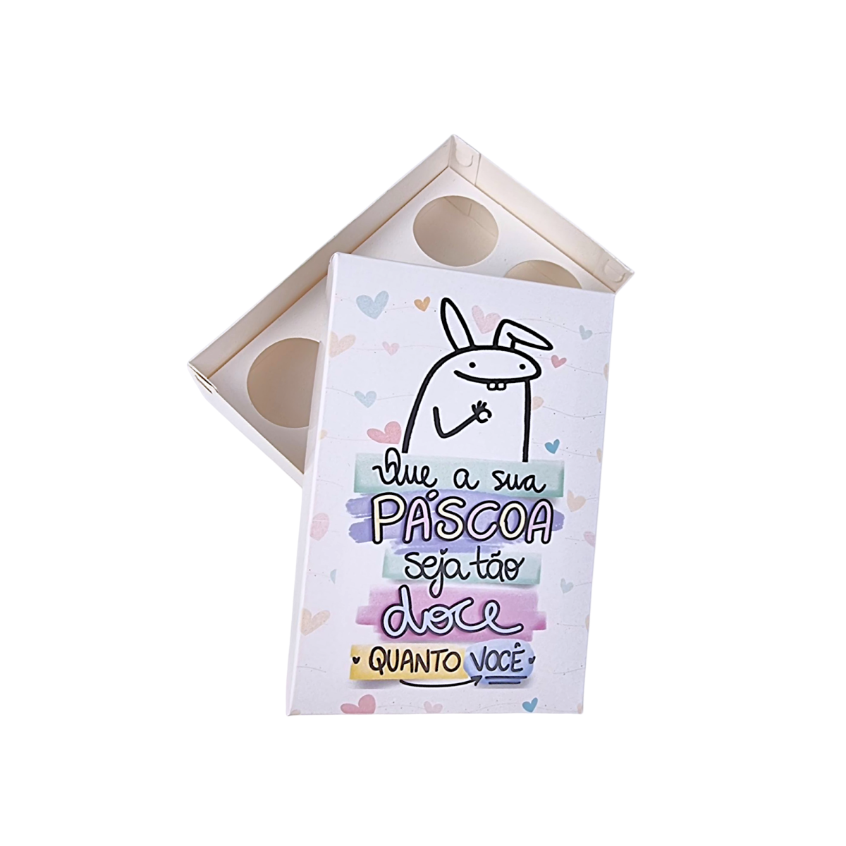Caixa em Papel para 6 brigadeiros – Páscoa Flork - Image 7