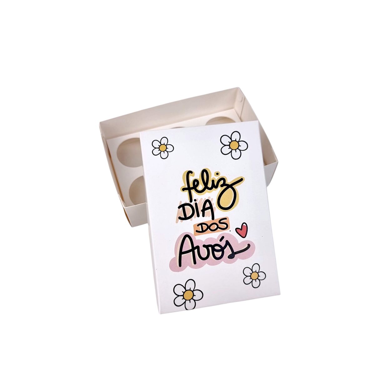 10 Caixas em Papel para 6 brigadeiros – Dia dos Avós 2 - Image 5