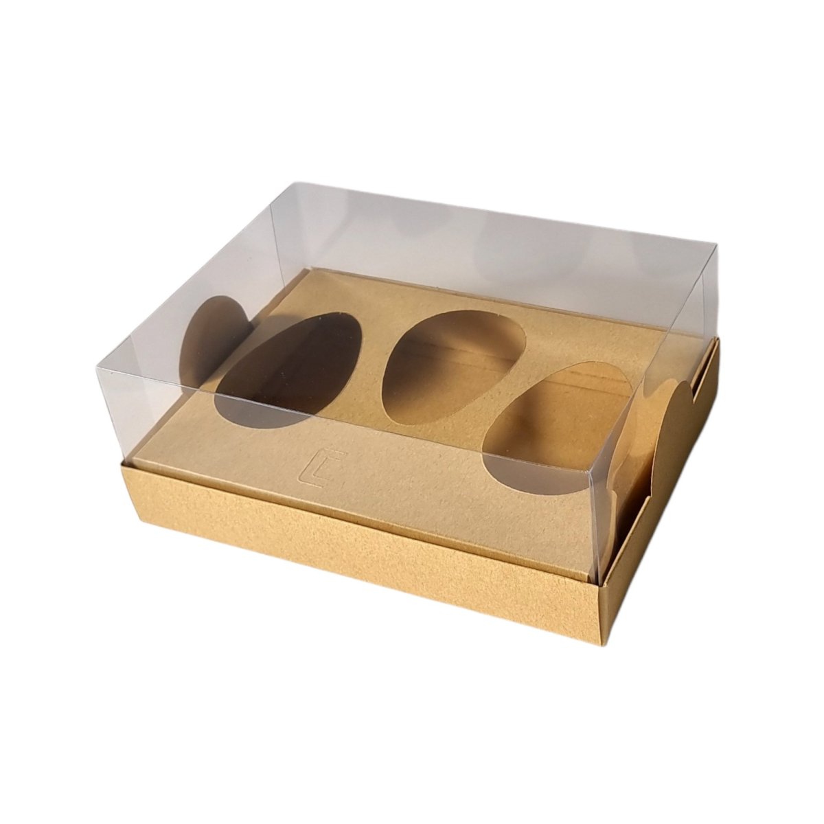 10 Caixas Premium trio para 3 ovos de colher 100/150g Kraft - Image 4
