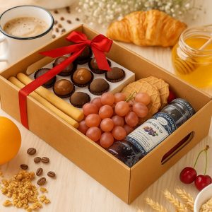 10 Caixas Bandeja Kraft
