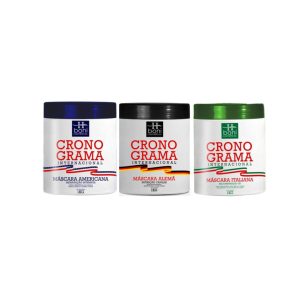 Kit Cronograma Internacional 1kg HBoni Cosméticos