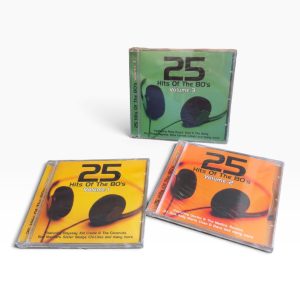 💿 Coleção Lacrada 25 Hits dos Anos 80 — Volumes 1, 2 e 3