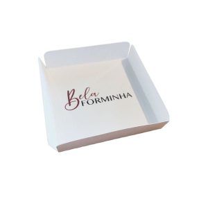 1.000 Forminhas Branca para Brownie – Personalizada