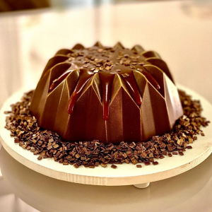 Forma de Chocolate – Semiprofissional Bolo Vulcão