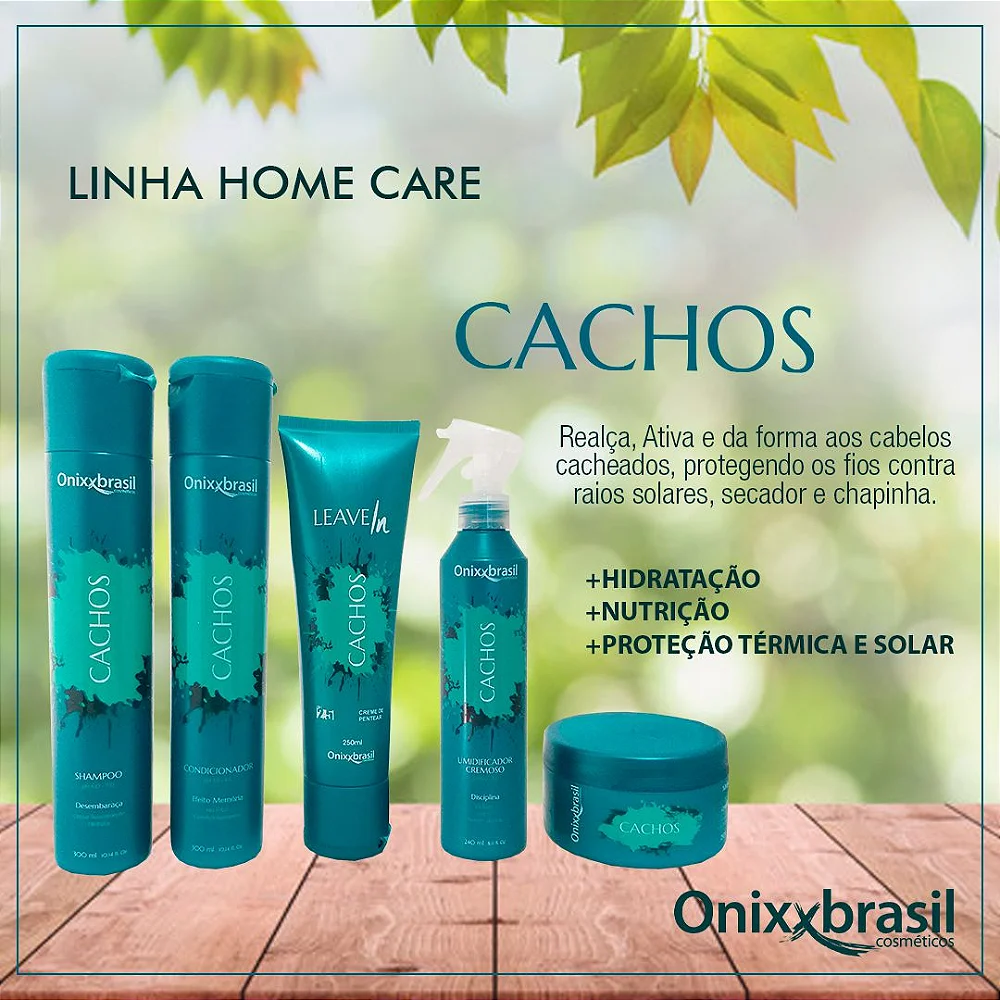 Shampoo Cachos 300ml Onixx Brasil Cacheadas - Image 3