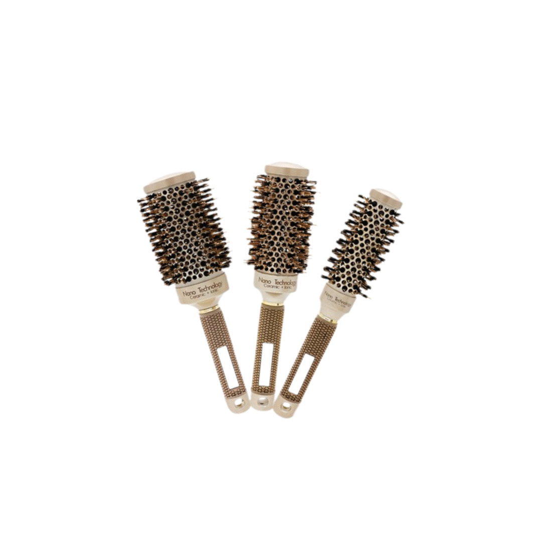 Kit Escova Térmica Nano Technology Ceramic + Ionic