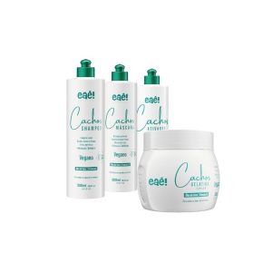 Kit Cachos Vegano Completo Eaê Cosméticos