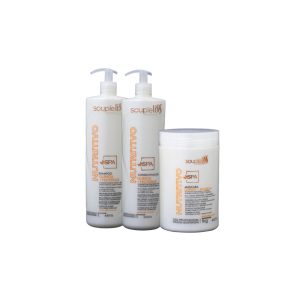 Kit Spa Nutritivo 1lt Soupleliss Profissional