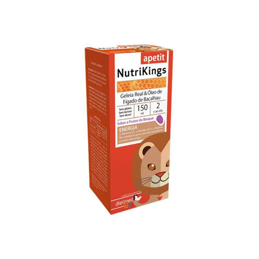 DietMed NutriKings Apetit Geleia Real e Óleo de Fígado de Bacalhau 150ml - Image 2
