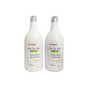 Day By Day Mandioca E Biotina Shampoo e Condicionador OnixxBrasil
