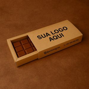 10 Caixas Kraft para Tablete – Personalizada